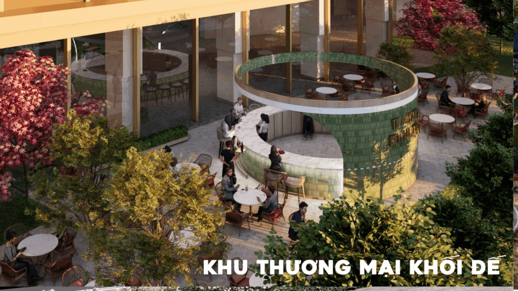 khu thương mại đảo uptown
