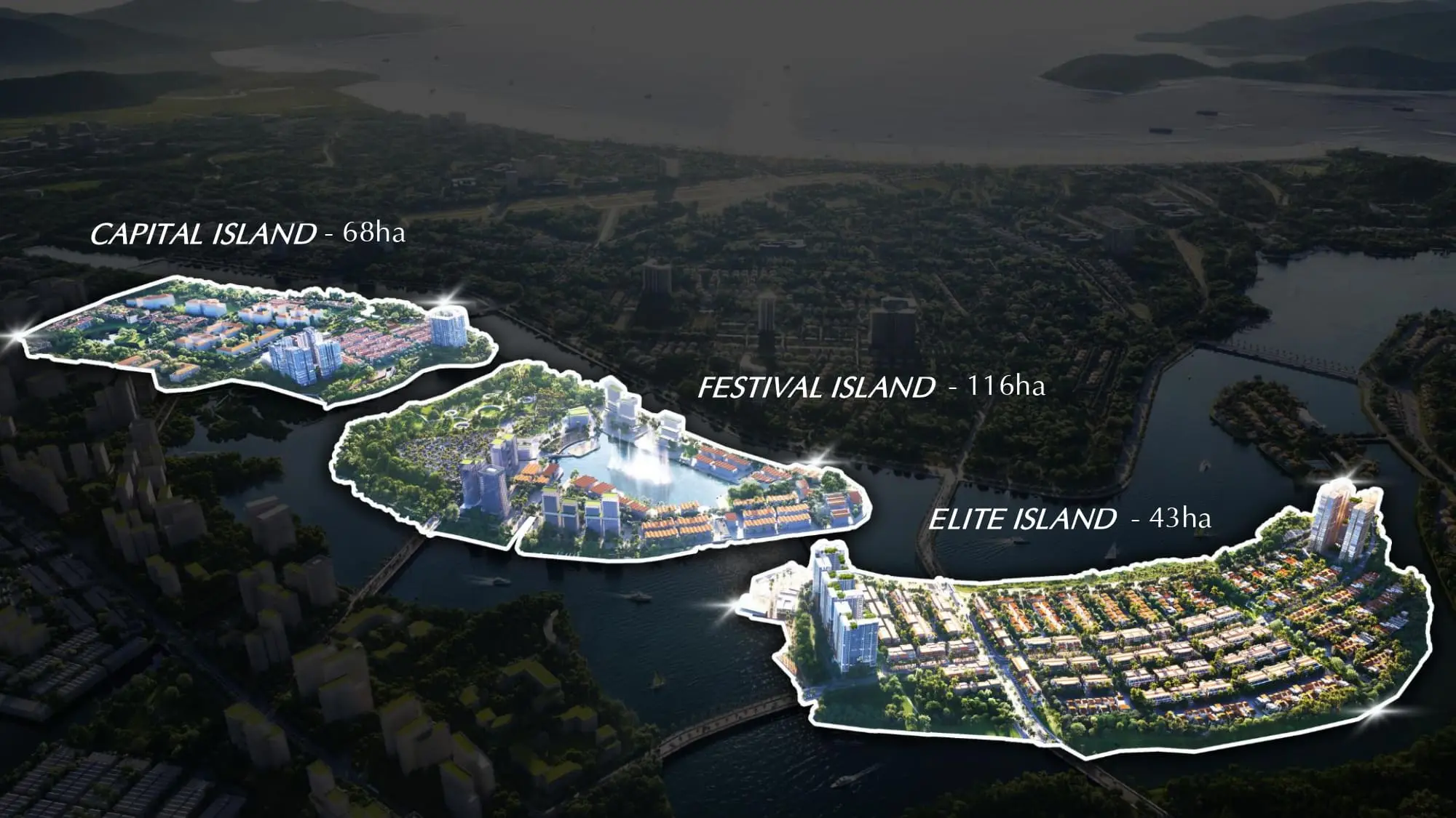 3 đảo Charmora City