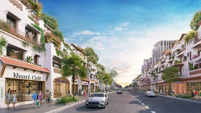 Nhà phố Sun Nha Trang - Shophouse thương mại.