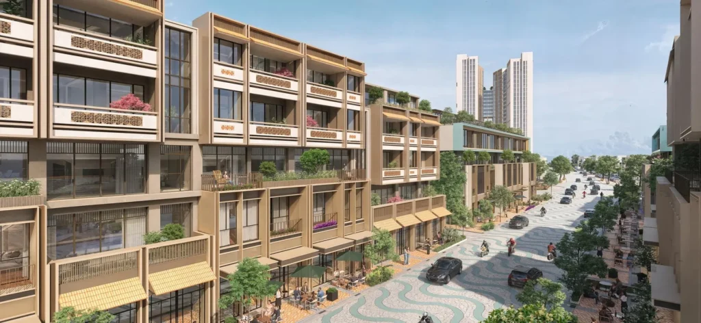Nhà phố Sun Nha Trang - Shophouse thương mại.